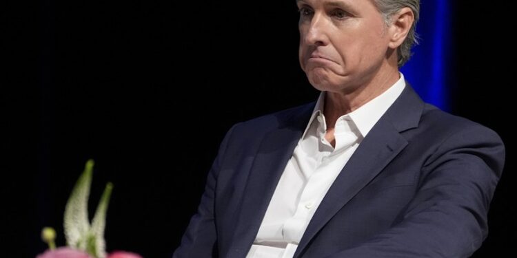 Newsom Responds to Questions About Georgia Remarks